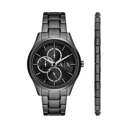 Armani Exchange Часовник Armani Exchange Dante AX7154SET Сив