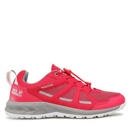 

Трекінгові черевики Jack Wolfskin Woodland 2 Vent Low W 4051291 Red/Light Grey, Рожевий