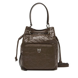 PINKO Bolso PINKO Cargo Bucket Al 25-26 PLTT 105112 A2JC Marrón