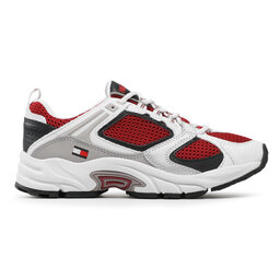 

Снікерcи Tommy Jeans Archive Mesh Runner EN0EN01356 Rwb 0GY, Бордовий