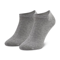 

Набір 2 пар низьких чоловічих шкарпеток Tommy Hilfiger 100002211 Mid Grey Melange 004, Сірий