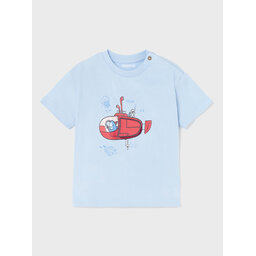 Mayoral Mayoral T-Shirt 1029 Himmelblau Regular Fit