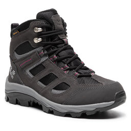 Jack Wolfskin Туристически Jack Wolfskin Vojo 3 Texapore Mid W 4042471 Dark Steel/Purple