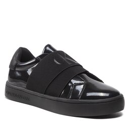 Calvin Klein Jeans Sneakers Calvin Klein Jeans Classic Cupsole Elastic Glossy YW0YW00874 Triple Black 0GJ
