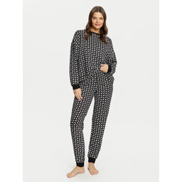 Guess Guess Pyjama O5RX09 KCMB2 Schwarz Regular Fit