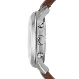 

Годинник Fossil Grant FS4813 Dark Brown/Silver/Steel, Коричневий