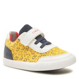 Geox Tenisice Geox B Gisli Boy B021NA01054C0592 S White/Yellow