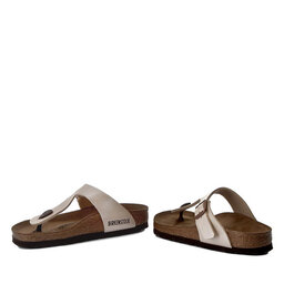 

В'єтнамки Birkenstock Gizeh 0943871 Graceful Pearl White, Бежевий