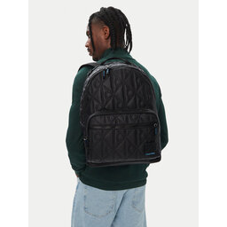 Calvin Klein Rucksack Calvin Klein Emblem Aop Puffer Backpack LV04D3474G Schwarz