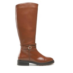 

Чоботи Tommy Hilfiger Leather Belt Longboot FW0FW06758 Winter Cognac GVI, Коричневий