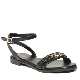Patrizia Pepe Σανδάλια Patrizia Pepe PJ235.01 S Nero/Platino