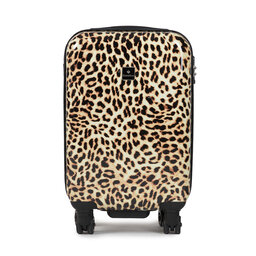 

Мала тверда валіза Saxoline Trolley  1440H0.49.10 Leopard, Коричневий