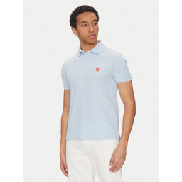 Tommy Hilfiger Tommy Hilfiger Poloshirt MW0MW33167 Himmelblau Regular Fit