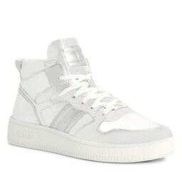 

Снікерcи Tommy Jeans Tjw Retro Basket Metallic Mc EN0EN02399 Silver 0IP, Сірий