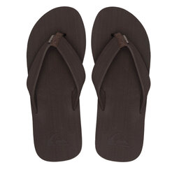 Quiksilver Japanke Quiksilver MOLOKAI LAYBACK TEXTURED AQYL101266 CVJ1 Smeđa