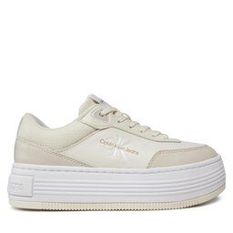 

Снікерcи Calvin Klein Jeans Bold Flatf Low Lace Mix Ml Fad YW0YW01316 0GF, Бежевий