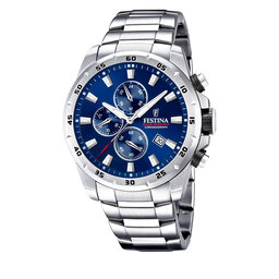 Festina Klocka Festina Chrono Sport 20463/2 Silver/Navy