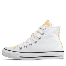 

Кеди Converse Ctas Hi A01193C White/Cyber Mango/Black, Білий