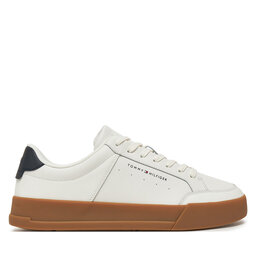 Tommy Hilfiger Αθλητικά Tommy Hilfiger Th Court Mix Lth FM0FM05489 Λευκό