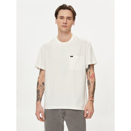 Lee Lee Marškinėliai 112342986 Écru Regular Fit