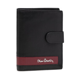 Pierre Cardin Duży Portfel Męski Pierre Cardin CB TILAK26 326A Black/Red