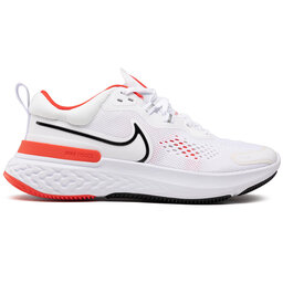 

Взуття Nike React Miler 2 CW7121 100 White/Black/Chile Red, Білий