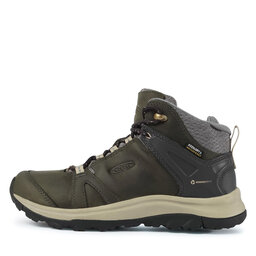 

Трекінгові черевики Keen Terradora II Leather Mid Wp 1023730 Magnet/Plaza Taupe, Зелений
