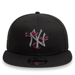 New Era Καπέλο Jockey New Era MLB Icon 9FIFTY New York Yankees 60595230 Μαύρο
