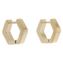 

Сережки Guess Huggie Me JUBE03 133JW YG, Позолота жовтого кольору