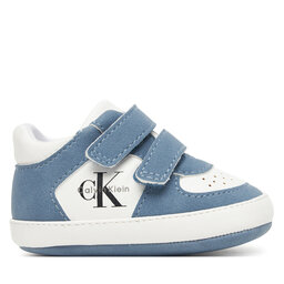 Calvin Klein Superge Calvin Klein Low Cut Velcro V0B9-83146-1755 Modra