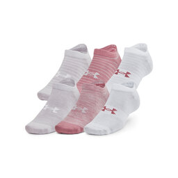 Under Armour 6 pares de calcetines cortos unisex Under Armour UA Essential No Show 6pk 1370542-697 Pink Elixir/Pink Elixir/Halogray