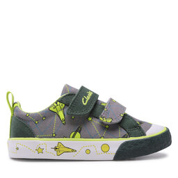 

Кеди Clarks Foxing Lo K 261643656 M Grey Interest, Сірий