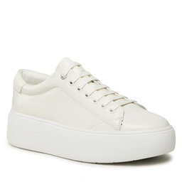Calvin Klein Сникърси Calvin Klein Bubble Cupsole Lace Up HW0HW01432 Marshmallow