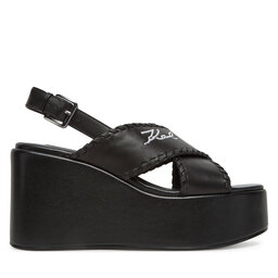 KARL LAGERFELD Сандали KARL LAGERFELD Wendy KL33372 Черен