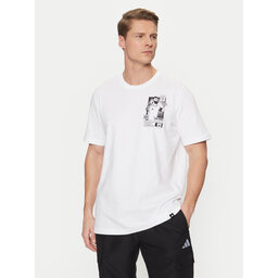 adidas adidas Marškinėliai Messi Icon Graphic JJ1414 Balta Regular Fit