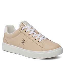 Tommy Hilfiger Tenisice Tommy Hilfiger Essential Elevated Court Sneaker FW0FW07685 White Clay AES