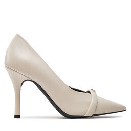 Furla Pantofi cu toc subțire Furla Core Decollete T.90 YG59FCD-X30000-1704S-10074100 Écru