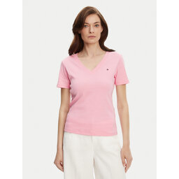 Tommy Hilfiger Tommy Hilfiger T-shirt New Cody WW0WW40584 Ružičasta Slim Fit