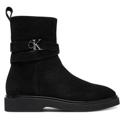 Calvin Klein Stiefeletten Calvin Klein Ankle Boot W/ Metal Logo Sue HW0HW02664 Schwarz