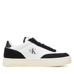 Calvin Klein Jeans Tenisice Calvin Klein Jeans Classic Cupsole Mix In YW0YW01767 Bijela