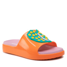 Melissa Natikači Melissa Mini Melissa Cloud Slide + Fab 33451 Orange/Pink 54165