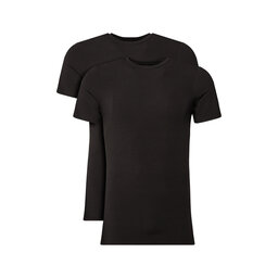 Resteröds Resteröds 2 marškinėlių komplektas 27040 2 Juoda Slim Fit
