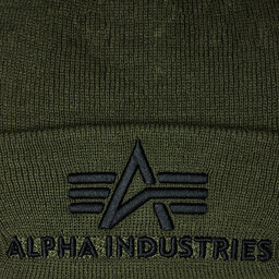 

Шапкa Alpha Industries 3D Beanie 168910 Dark Green 257, Зелений