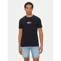 Tommy Hilfiger Tommy Hilfiger Футболка Flag Box MW0MW38636 Cиній Regular Fit