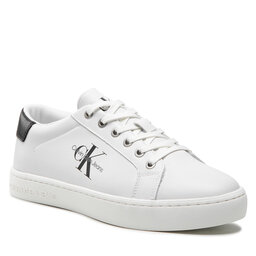 Calvin Klein Jeans Sneakers Calvin Klein Jeans Classic Cupsole Laceup Low Lth YM0YM00491 Bright White YAF