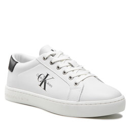 Calvin Klein Jeans Сникърси Calvin Klein Jeans Classic Cupsole Laceup Low Lth YM0YM00491 Bright White YAF