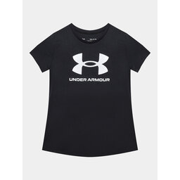 Under Armour Under Armour Marškinėliai Ua Sportstyle Logo Ss 1361182 Juoda Loose Fit