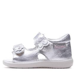 

Босоніжки Naturino Falcotto by Naturino Pakla 001500994.05.0Q04 Silver, Срібний