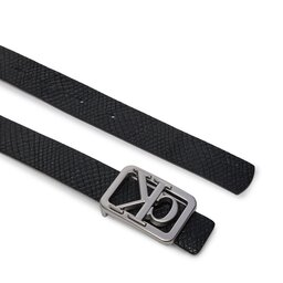 

Жіночий ремінь Calvin Klein Mono Plaque Rev Lthr Belt 25Mm K60K611487 Black BEH, Чорний