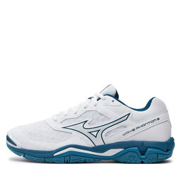 

Взуття Mizuno Wave Phantom 3 X1GA2260 White/Sailor Blue/Silver 21, Білий